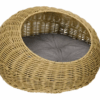 Cama de ratán para gatos y perros marca PawHut