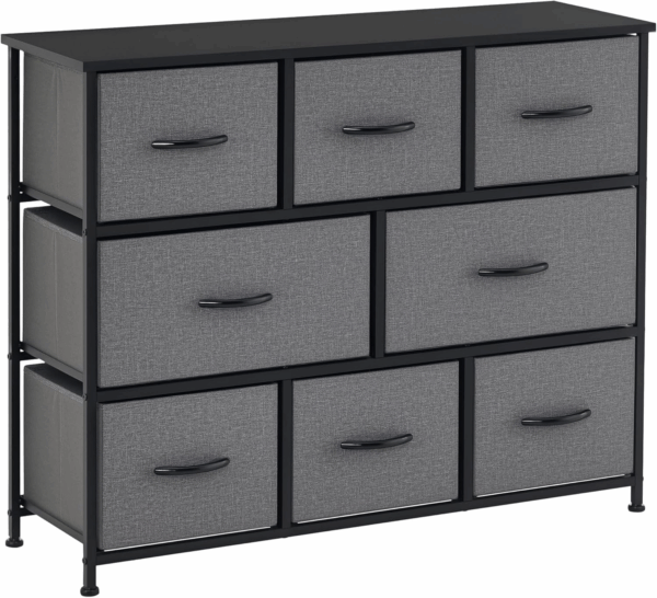 Cómoda Cajonera de 8 cajones marca HOMCOM