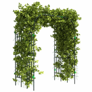 Arco de acero de 240 cm para plantas marca Outsunny