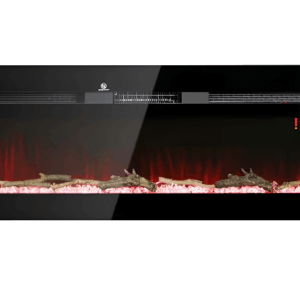 Chimenea eléctrica de 50 pulgadas para pared - HOMCOM