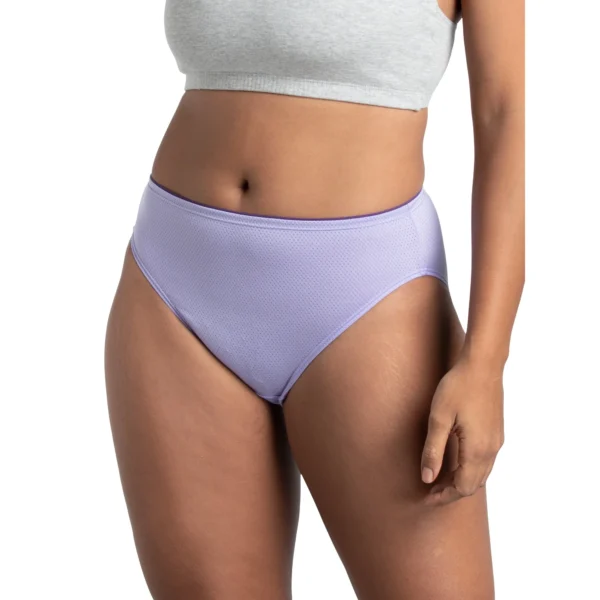 Paquete de 5 calzones de Micromalla para dama talla 8 XL - Fruit of the Loom