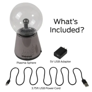 Alternative view of Lámpara de plasma 5" de la marca Monster