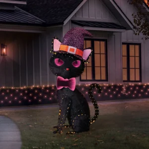 Decoración de Gato negro para Halloween de 5 pies - Member's Mark