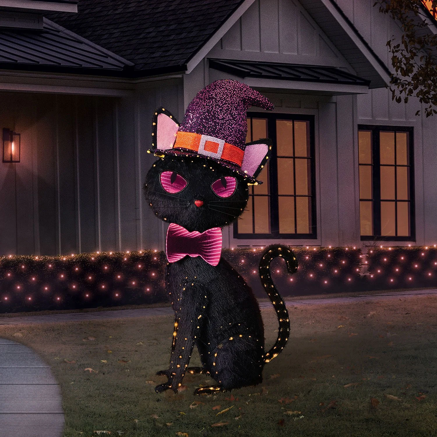 Decoración de Gato negro para Halloween de 5 pies - Member's Mark