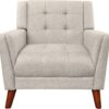 Sillón color Beige estilo moderno de 33 pulgadas