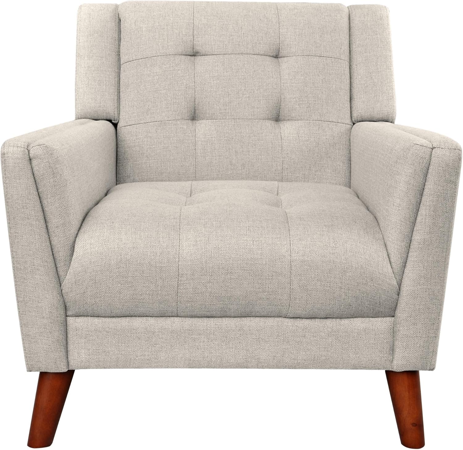 Sillón color Beige estilo moderno de 33 pulgadas