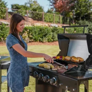 Alternative view of Parrilla de gas / Asador de 4 quemadores y 25000 BTU - Char-Broil