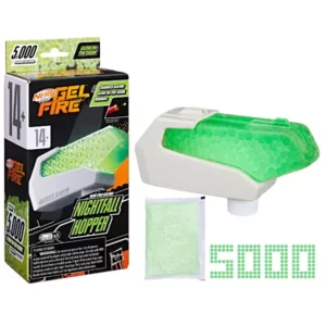 Pistola de gel Gelfire Nightfall Hopper marca NERF
