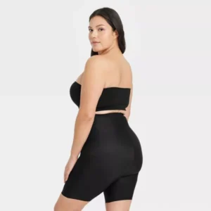 Alternative view of Short de cintura alta moldeadores y firmes para mujer - Auden