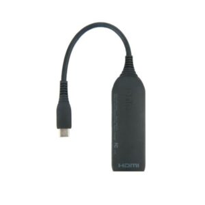 Alternative view of Adaptador 3 en 1: Tipo C a USB, tipo C y HDMI - Marca Onn