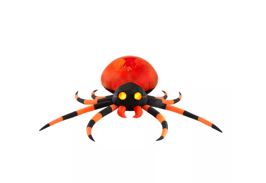 Decoración de Halloween de Araña Gigante inflable - Gemmy - Imagen 5