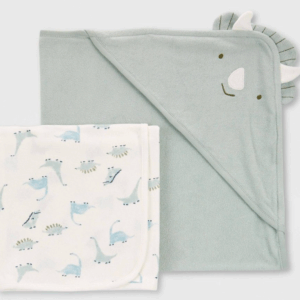 Toalla de baño con capucha de dinosaurio para bebé - Carter's