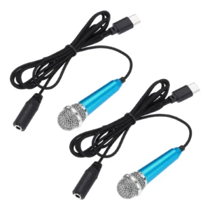 Mini micrófono con entrada tipo C (SOLO 1 PIEZA)