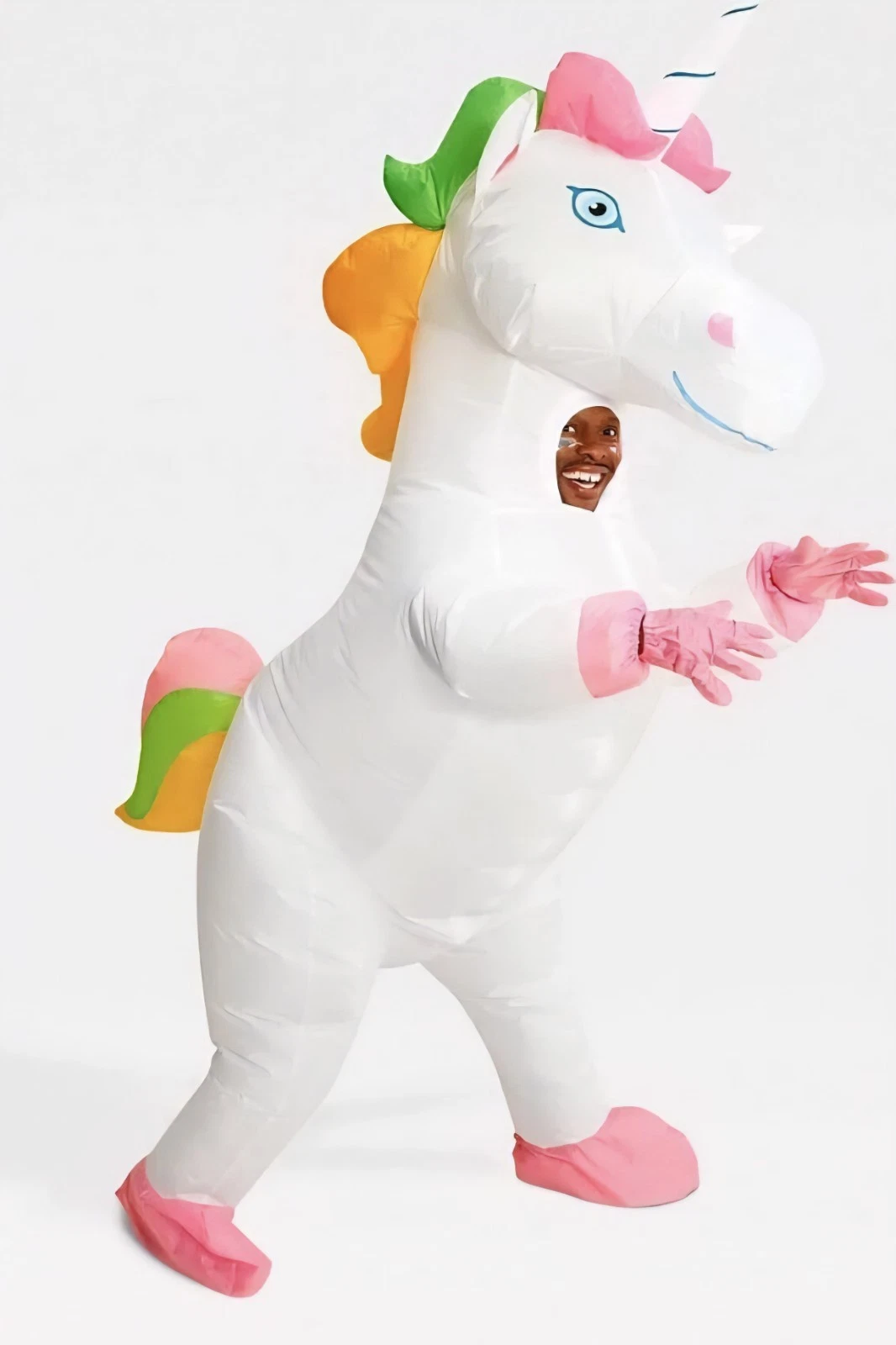 Disfraz inflable de Unicornio para adulto Unitalla - HYDE & EEK!