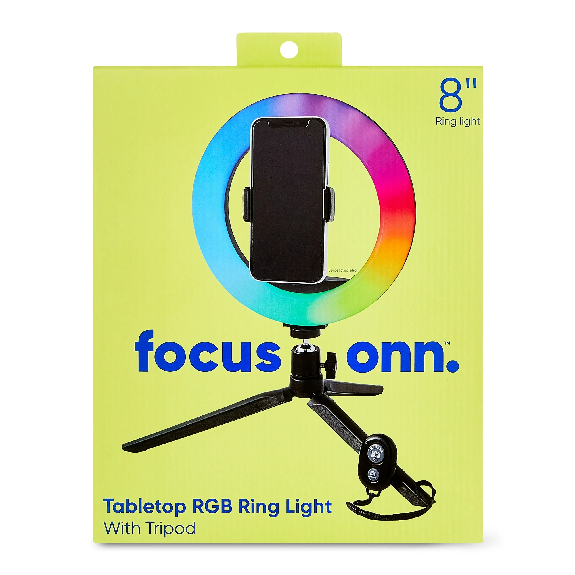 Anillo de Luz RGB de Mesa de 8" con Trípode - Onn - Imagen 4