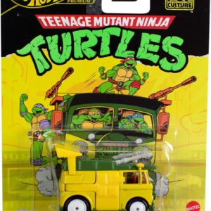 Vehículo de Colección Van de Fiesta TMNT -Hot Wheels