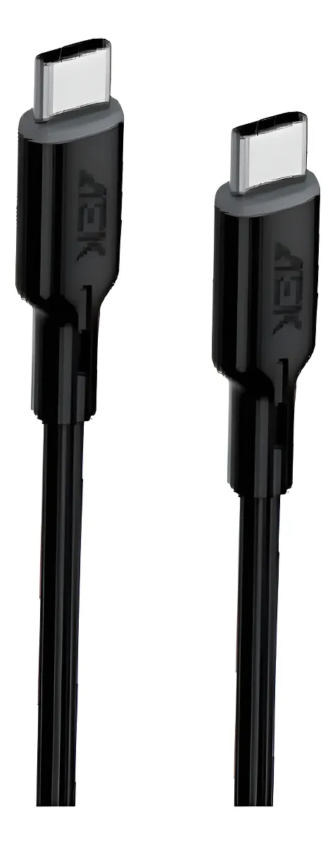 Cable USB modelo G07tcb Tipo-c Negro marca  Aek Cyber