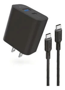 Cargador de carga rápida modelo CGA18 Color Negro -Aek Cyber