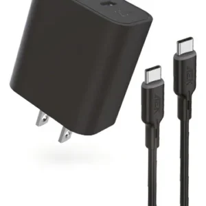 Cargador de carga rápida modelo CGA18 Color Negro -Aek Cyber