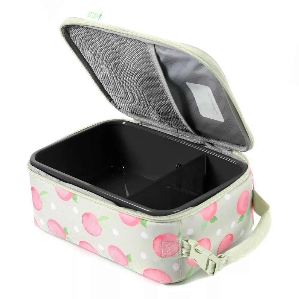 Bolsa tipo lonchera vertical con diseño de duraznos -Fulton Bag Co. - Imagen 3