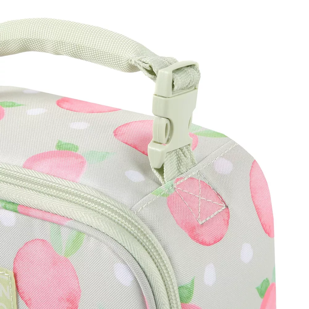Bolsa tipo lonchera vertical con diseño de duraznos -Fulton Bag Co. - Imagen 5
