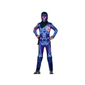 Disfraz de Halloween para niño de Soldado Calavera talla L 10-12 - Fornite