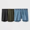 Paquete de 3 calzones para hombre talla S - All In Motion