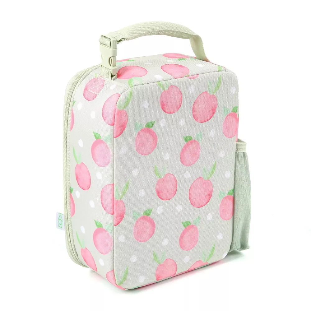 Bolsa tipo lonchera vertical con diseño de duraznos -Fulton Bag Co. - Imagen 6