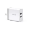 Cargador de pared Anker PowerPort de 2 puertos y 24 W