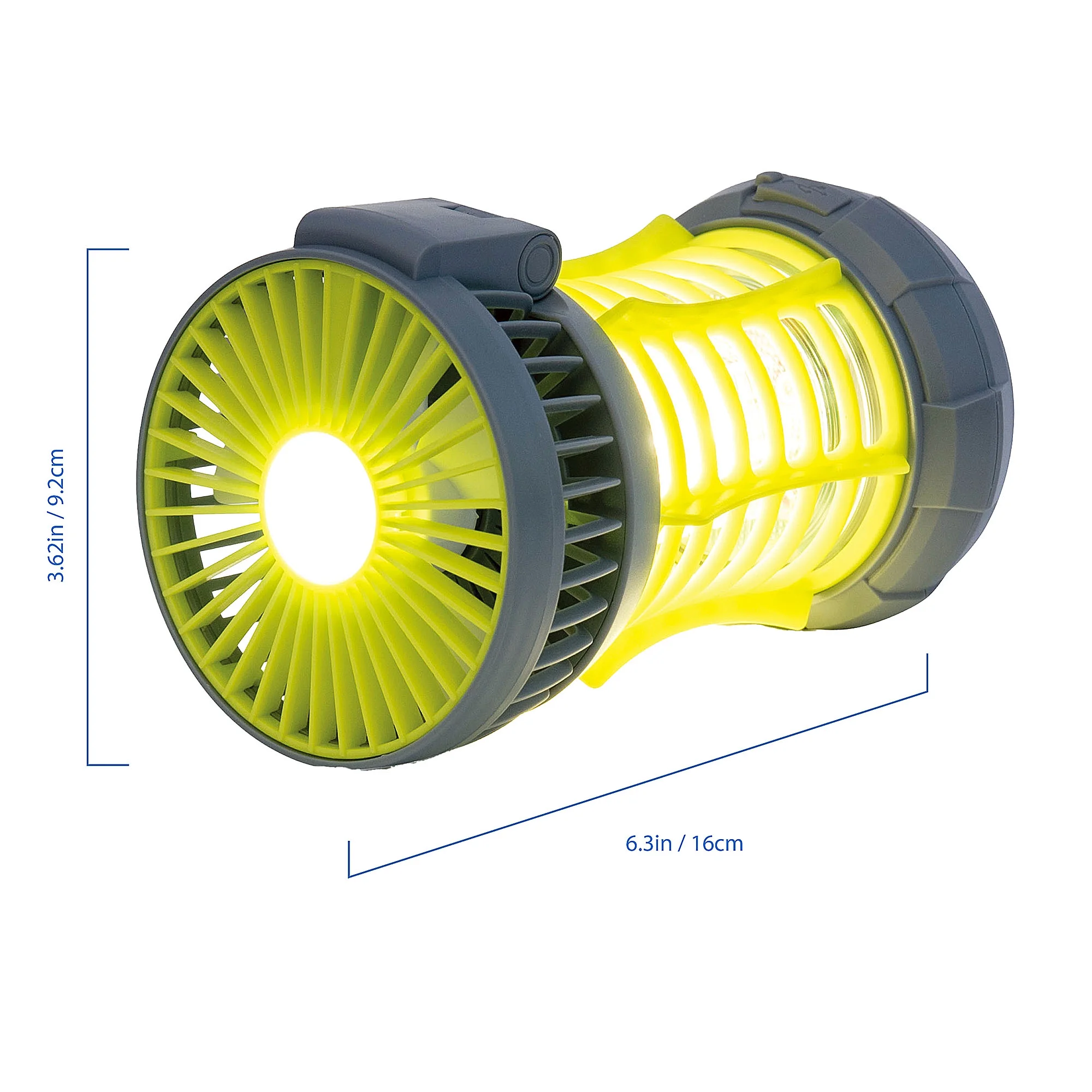 Ventilador 2 en 1 con Luz LED de la marca Ozark Trail - Imagen 3