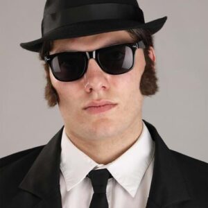 Alternative view of Disfraz de traje negro estilo Blue Brothers de Saturday Night Live para hombre L