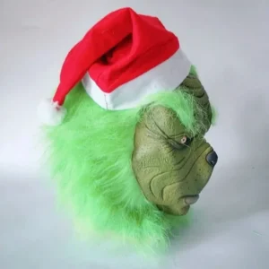 Alternative view of Máscara del Grinch Unitalla (Sin gorro)