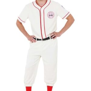 Disfraz de entrenador de Beisbol Jimmy para hombre talla XL