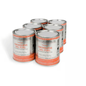 Paquete de 6 latas de combustible en gel marca Solo Stove