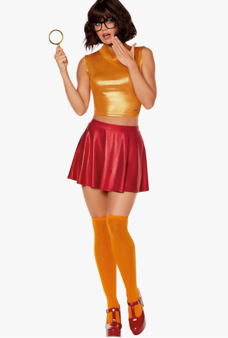 Disfraz de Velma de Scooby Doo para mujer Talla XL