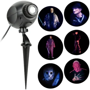 Proyector de luz LED Freddy vs Jason marca Warner Bros