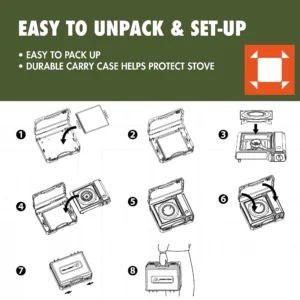 Alternative view of Párrilla portátil para exterior de la marca Ozark Trail