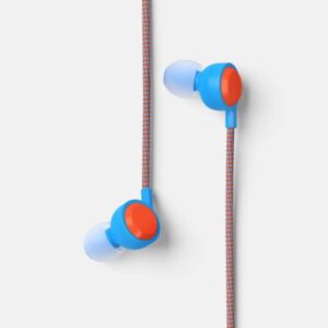 Auriculares color naranja con azul - Marca Heyday