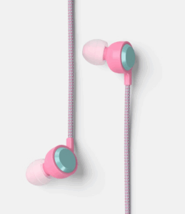 Audífonos de cable con micrófono marca heyday