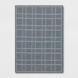 Tapete/Alfombra Tejida para exterior de 5'x7' marca Threshold