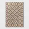 Alfombra para exterior con diseño de azulejos 5'x7' - Threshold