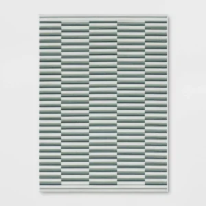 Alfombra de exterior con diseño geométrico de 6'6"x9' - Room Essentials