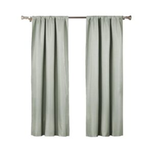 Paquete de 2 paneles de cortina para interiores de 93.98 x 160.02 cm, color Salvia - Marca Ecologee