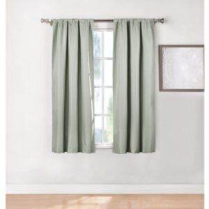 Alternative view of Paquete de 2 paneles de cortina para interiores de 93.98 x 160.02 cm, color Salvia - Marca Ecologee