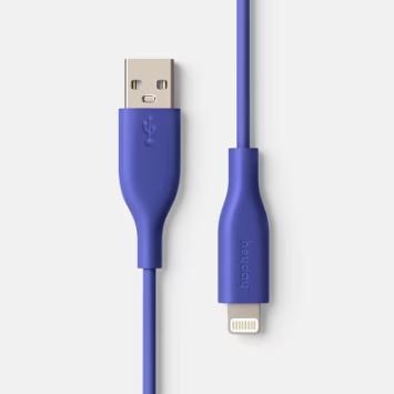 Cable de silicona de USB-A a Lightning de 1,83 m – Marca Heyday
