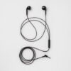 Auriculares con cable, color negro - Marca Heyday