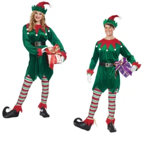Alternative view of Disfraz de Elf Navideño para Adulto unisex talla L/XL