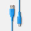 Cable de silicona USB a USB-C marca HeyDay
