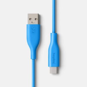 Cable de silicona USB a USB-C marca HeyDay