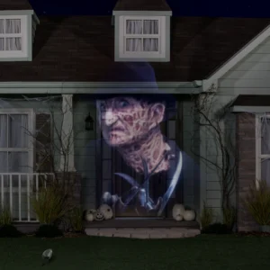 Alternative view of Proyector de luz LED Freddy vs Jason marca Warner Bros